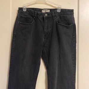 Billabong, black, straight leg jeans